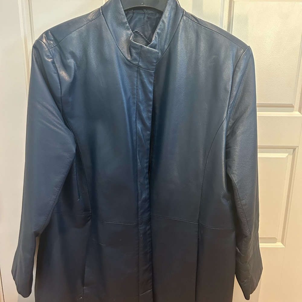 100% genuine leather jacket